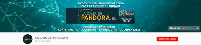 Canal de youtube de La Caja de Pandora