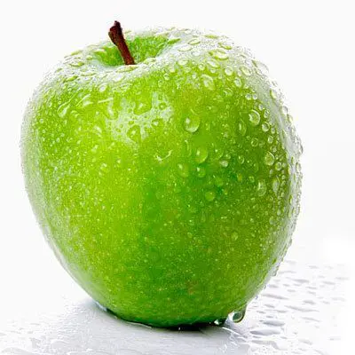 manzana color verde