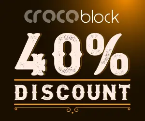 40% descuento en Crocoblock